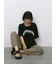 ◎【接触冷感】シャーリングドッキングTシャツ