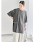 ◎【接触冷感】切替ステッチチュニック
