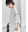 ◎【接触冷感】切替ステッチチュニック