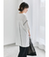 ◎【接触冷感】切替ステッチチュニック