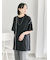 ◎【接触冷感】切替ステッチチュニック