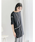 ◎【接触冷感】切替ステッチチュニック