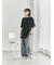 ◎【接触冷感】切替ステッチチュニック