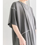 ◎【接触冷感】切替ステッチチュニック