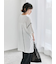 ◎【接触冷感】切替ステッチチュニック