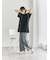 ◎【接触冷感】切替ステッチチュニック