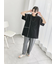 ◎【接触冷感】切替ステッチチュニック