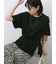 ◎【接触冷感】ウエストリボンTシャツ