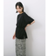 ◎【接触冷感】ウエストリボンTシャツ