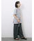 ◎【接触冷感】ウエストリボンTシャツ