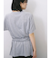 ◎【接触冷感】ウエストリボンTシャツ