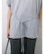 ◎【接触冷感】ウエストリボンTシャツ