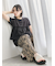 ◎柄アソートプリーツパンツ