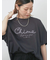 【接触冷感】ドルマンギャザー刺繍Tシャツ