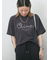【接触冷感】ドルマンギャザー刺繍Tシャツ