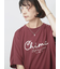【接触冷感】ドルマンギャザー刺繍Tシャツ