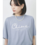 【接触冷感】ドルマンギャザー刺繍Tシャツ