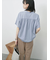 【接触冷感】ドルマンギャザー刺繍Tシャツ