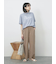【接触冷感】ドルマンギャザー刺繍Tシャツ