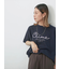【接触冷感】ドルマンギャザー刺繍Tシャツ