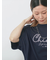 【接触冷感】ドルマンギャザー刺繍Tシャツ