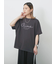 【接触冷感】ドルマンギャザー刺繍Tシャツ