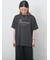 【接触冷感】ドルマンギャザー刺繍Tシャツ