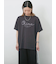 【接触冷感】ドルマンギャザー刺繍Tシャツ
