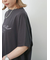 【接触冷感】ドルマンギャザー刺繍Tシャツ