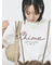 【接触冷感】ドルマンギャザー刺繍Tシャツ