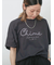 【接触冷感】ドルマンギャザー刺繍Tシャツ