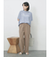 【接触冷感】ドルマンギャザー刺繍Tシャツ