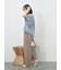 【接触冷感】ドルマンギャザー刺繍Tシャツ