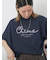 【接触冷感】ドルマンギャザー刺繍Tシャツ