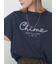 【接触冷感】ドルマンギャザー刺繍Tシャツ