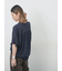 【接触冷感】ドルマンギャザー刺繍Tシャツ