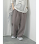 ハイウエストワイドイージーパンツ