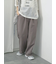 ハイウエストワイドイージーパンツ