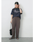 ハイウエストワイドイージーパンツ