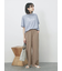 ハイウエストワイドイージーパンツ