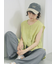 前後2wayジャカードペプラムノースリーブブラウス