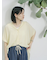 【接触冷感】ポンチョブラウス
