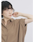 【接触冷感】ポンチョブラウス