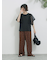 花柄イージーパンツ