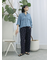 花柄イージーパンツ