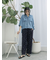 花柄イージーパンツ