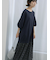 花柄ドッキングカットワンピース