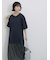 花柄ドッキングカットワンピース