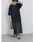 花柄ドッキングカットワンピース