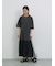 花柄ドッキングカットワンピース